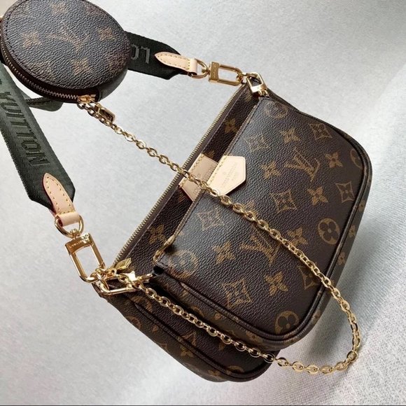 LV Pochette Accessories CrossBody Green - Picture 9 of 13